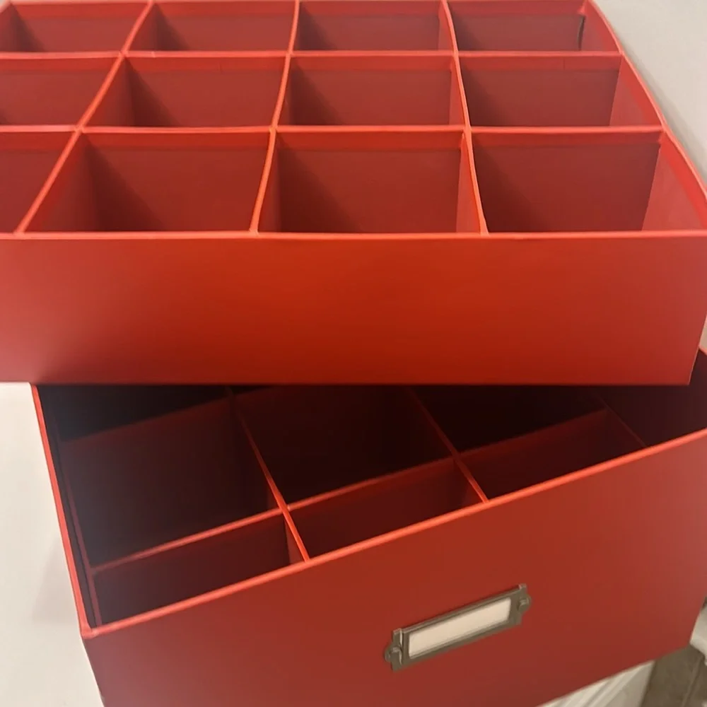 Pottery Barn Ornament Box